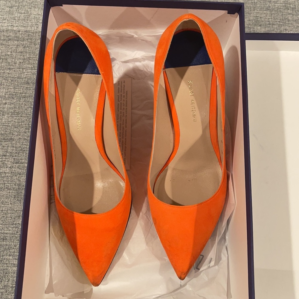 Stuart Weitzman Platswoon Heels